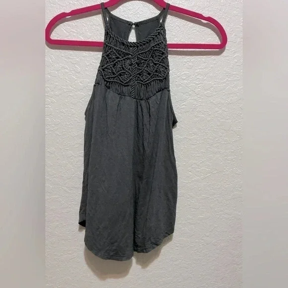 American Eagle Soft & Sexy Crotchet Top - Picture 1 of 7